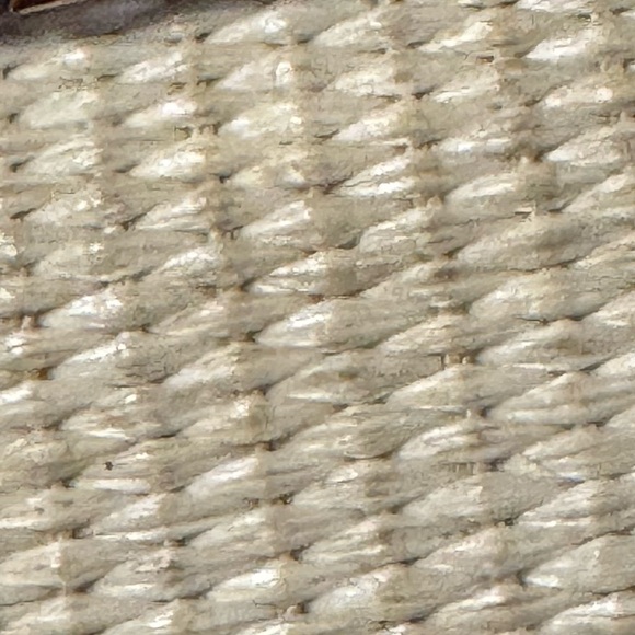 Kate Spade New York Montford Park Straw & Black w/ Gold Crossbody Bag / Purse - Picture 9 of 16